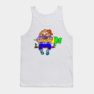 School start of school children school bag Tank Top